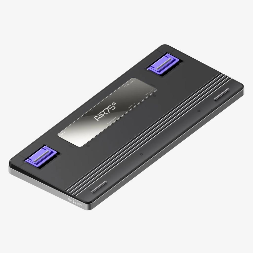 Nuphy Air75 HE Игровая клавиатура с быстрым срабатыванием, эффект Холла, раскладка на 84 клавиши, подвижная, киберспорт, проводная, магнитные переключатели, RGB, горячая замена, низкопрофильная клавиатура 75%