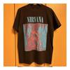 26 NIRVANA SLIVER Футболка с коротким рукавом Черная S-5XL DO215 Унисекс Футболка