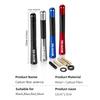 CSF1   Carbon Fiber Car Short Antena Radio FM Metal Receive Accessories For Mercedes Benz AMG W202 W212 W213 W220 W221 W222 C180 C200