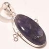 Lepidolite Gemstone Handmade Ethnic Engagement Gift Jewelry Pendant 1.9" c7N67