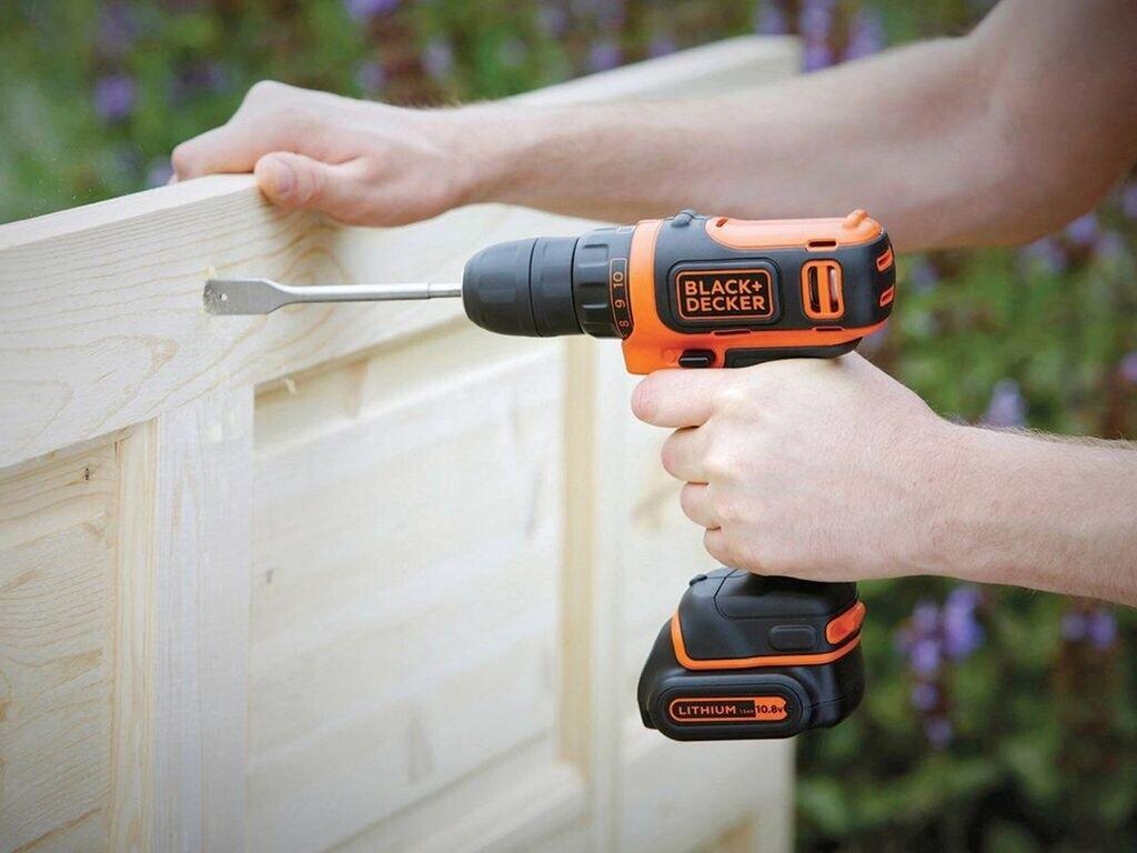 Дрель-шуруповёрт Black & Decker BDCDD12K