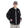 Black American Baseball Jacket Men'S Loose Casual Top Trendy Brand Men'S Jacket Clothes Trendy Brand