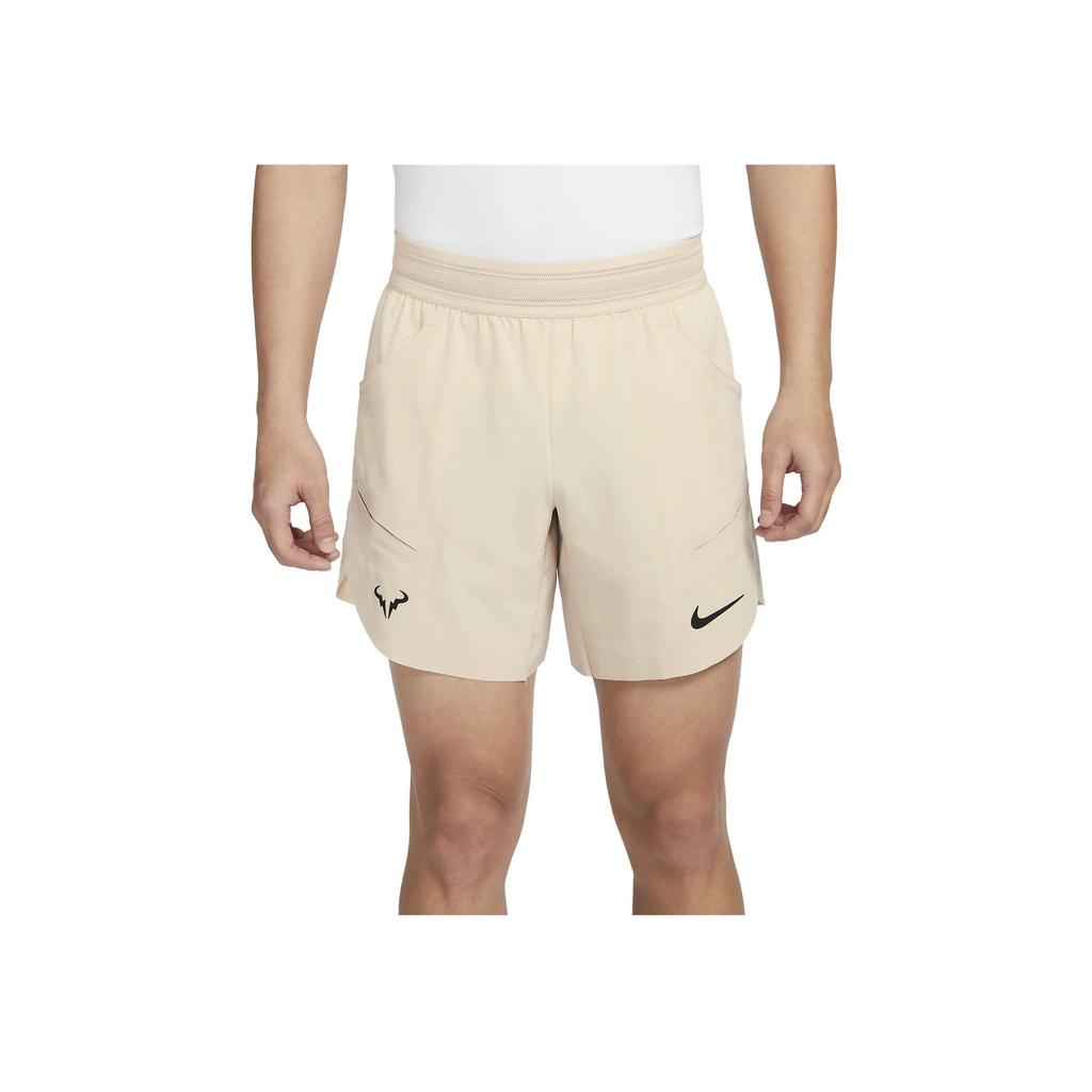 Nike Мужские однотонные спортивные шорты Rafa Dri-FIT ADV с прямыми штанинами Sandstorm DV2882-126