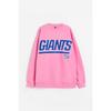 H&M Толстовка оверсайз с принтом Pink Giants 1127637004
