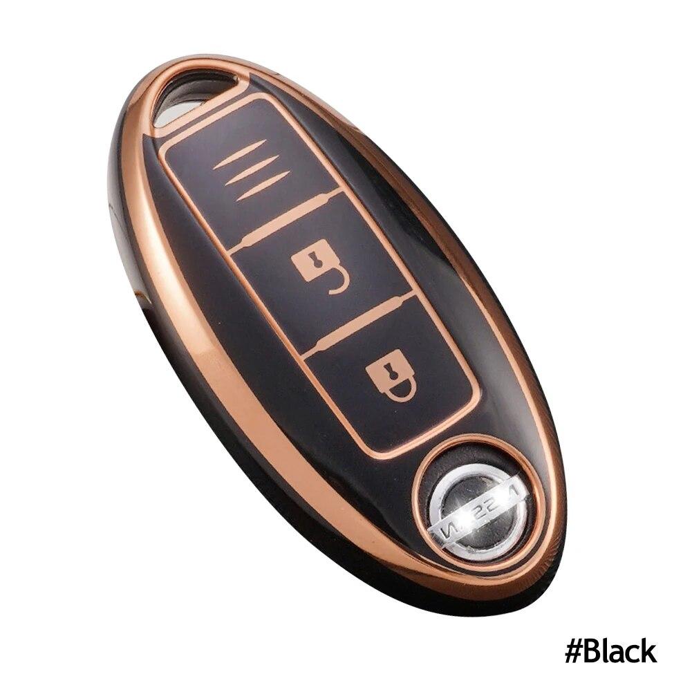 Модный чехол для ключей из ТПУ, брелок для Nissan Qashqai X-Trail T32 T31 Juke J10 J11 Kicks Tiida Pathfinder Note для Infiniti