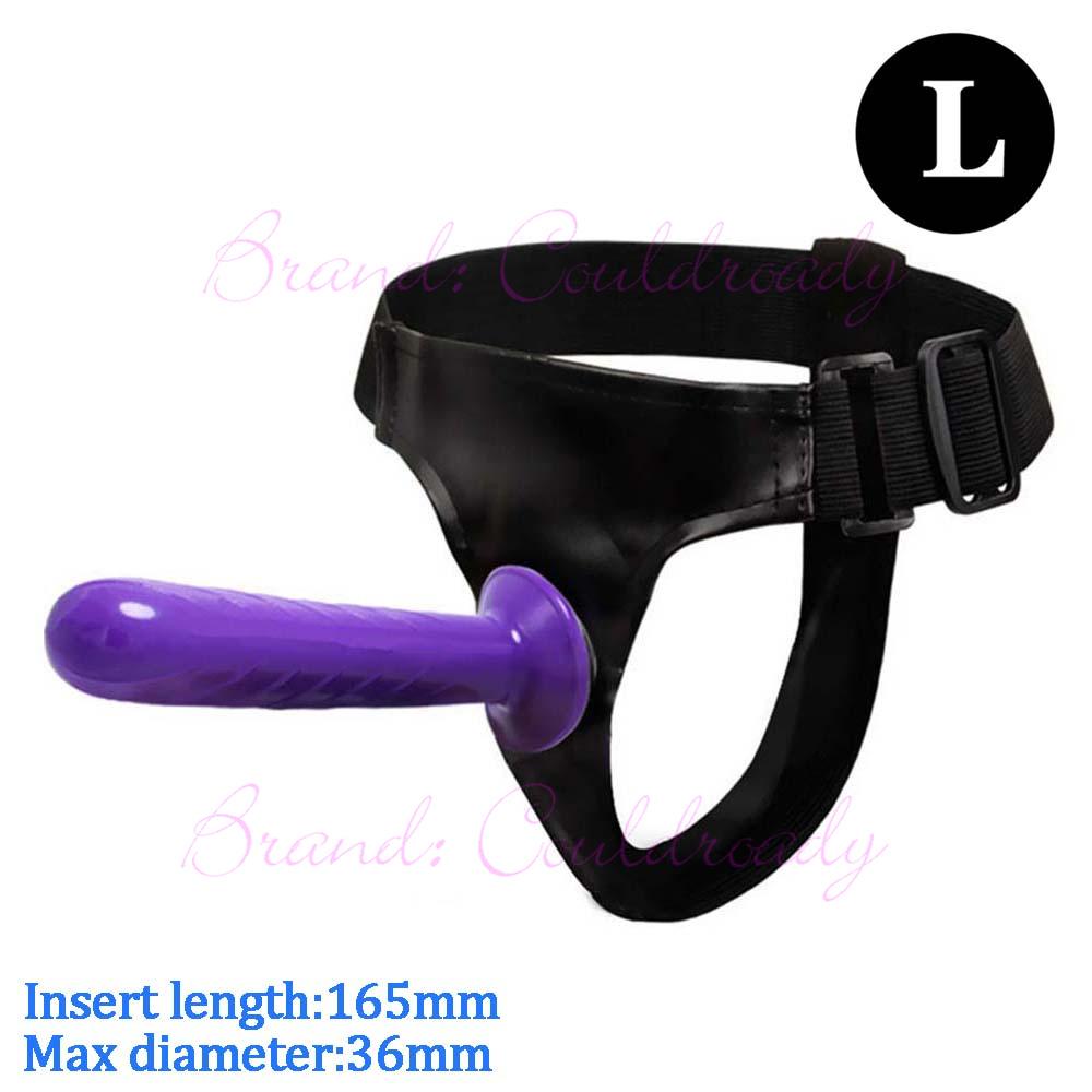 Double Penis Dual Ended Strapon Ultra Elastic Harness Belt Strap On Dildo Adult Sex Toys for Woman Couples Anal Soft Dildos