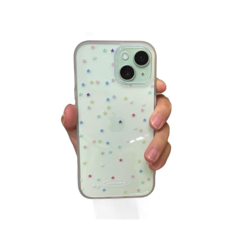 Цветной чехол для телефона с темой звезд для Apple 13 Pro Max/14/15 и 14 Pro/15 Pro/11