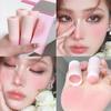 Blush Stick Matte Mist Natural White Blush Monochrome Blush Sponge Head Vitality Girl Waterproof Lasting Set Daily Makeup Fashion Makeup