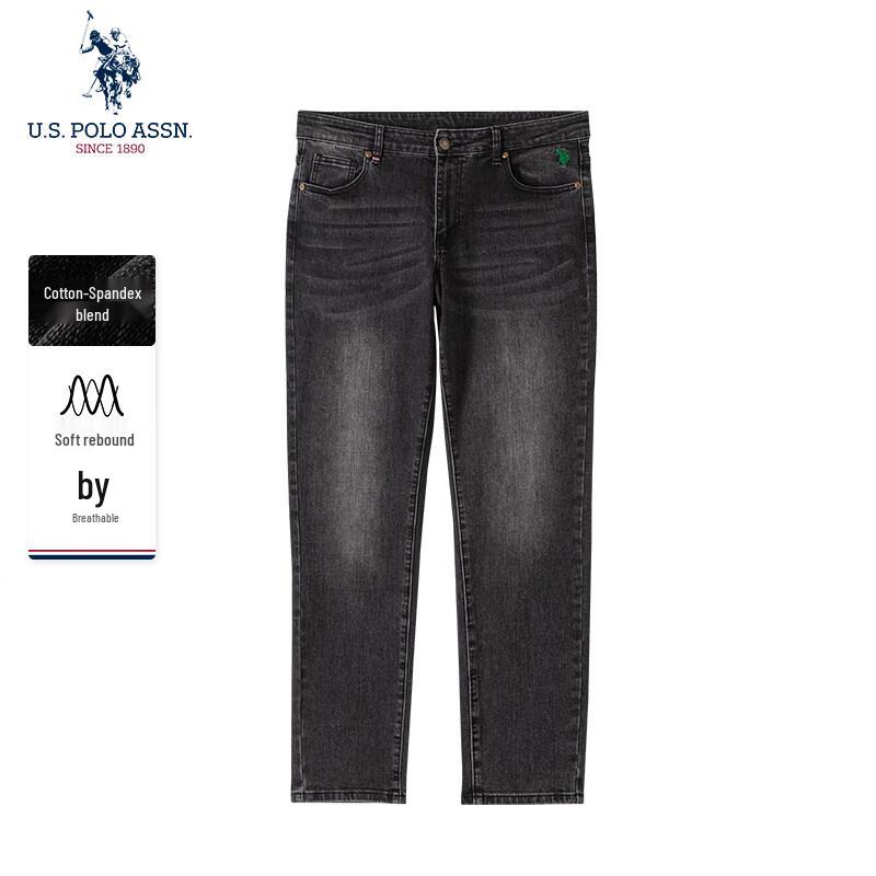 U.S. Polo Assn. Мужские прямые джинсы с комфортной эластичностью
