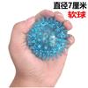 Spiky Ball Hollow Soft Transparent Strength Recovery Exercise Stress Relief Massage Ball for Hand Wrist