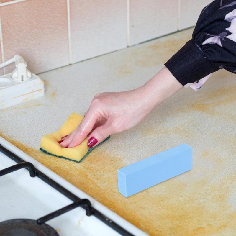 Stainless Steel Cleaning Eraser Kitchen Bathroom Rust Limescale Removal Scrubber