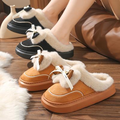 Женские флисовые водонепроницаемые хлопковые туфли