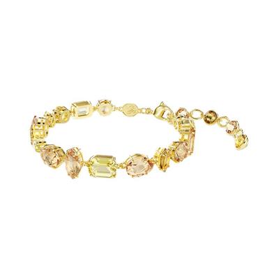 Браслет Gema с кристаллами imitation crystal, унисекс, модель для пары, желтый 5718072