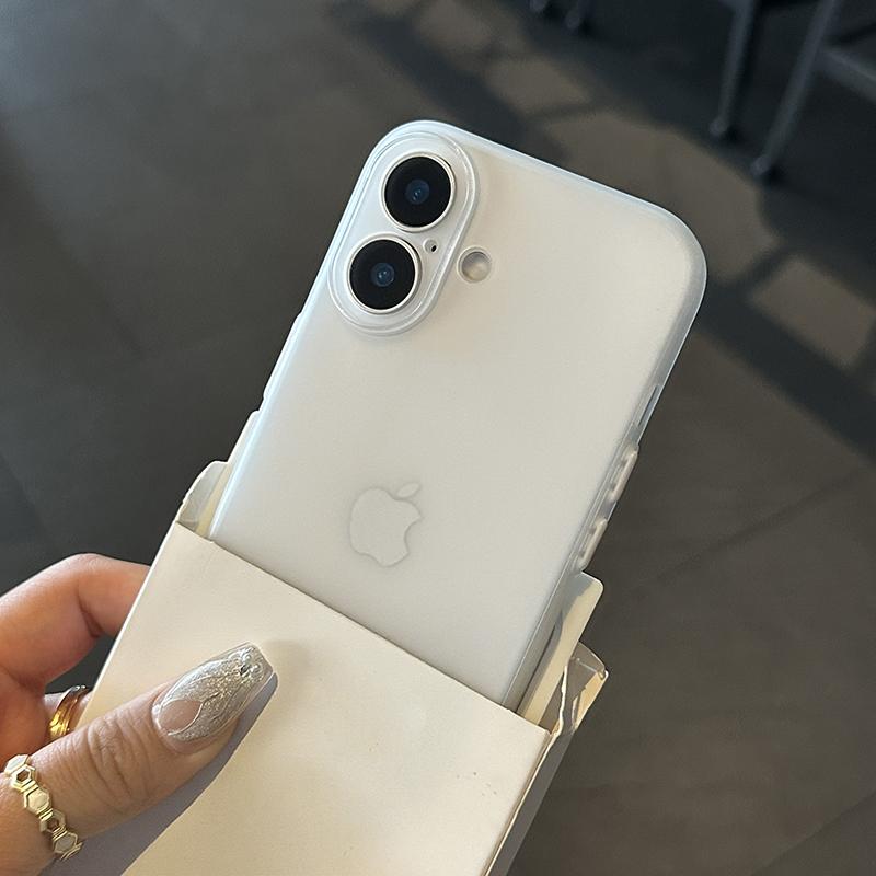 Ультратонкий матовый чехол для For Iphone Air 17 16 15 14 13 Pro Max Мягкая силиконовая задняя крышка для For Iphone 16 15 14 Plus
