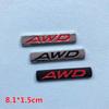 3D Metal 2.0 2.5 AWD Logo Letters Car Trunk Emblem Badge Decal 2.5 AWD Sticker Accessories
