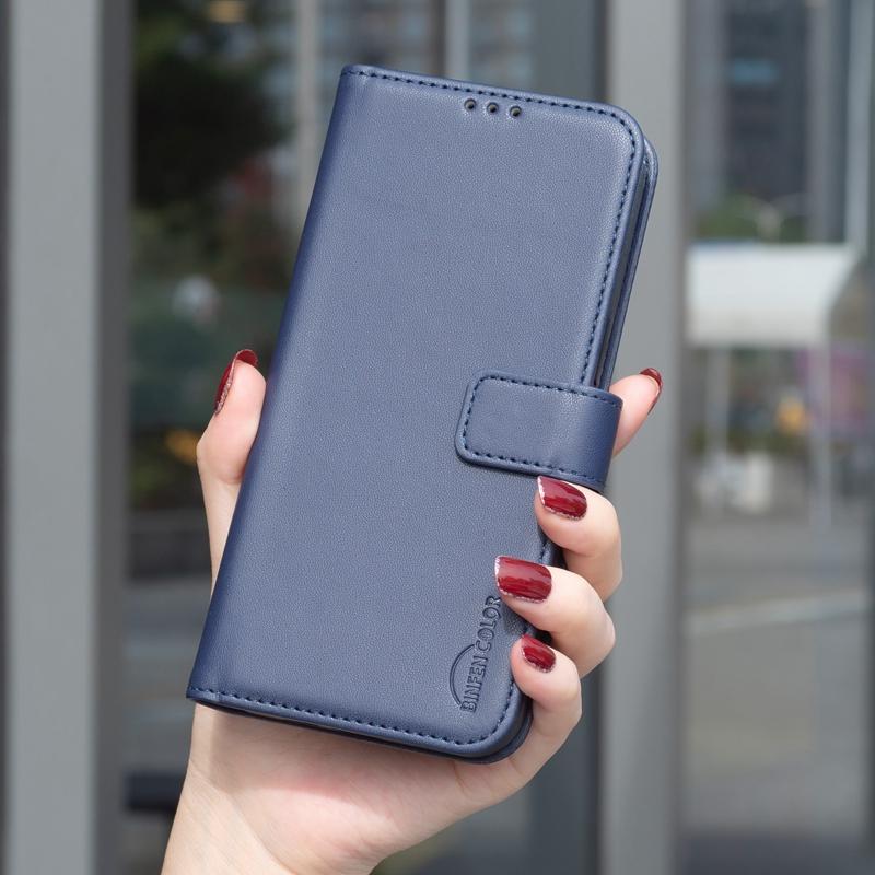 For Samsung Galaxy M16 Case M 16 SM-M166P Etui Solid Color Leather Wallet Phone Cover For Samsung M16 M06 Magnetic Case Fundas