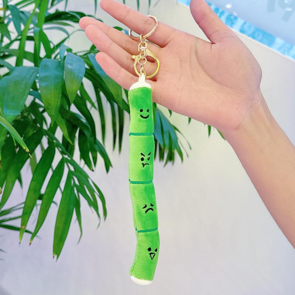 Mini Panda Plush Keychain Doll