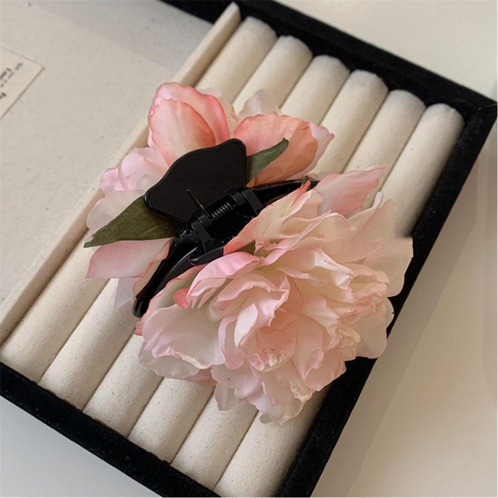 Bridal Hair Clips Peony Peony Flower Barrettes New Hair Claws  Wedding