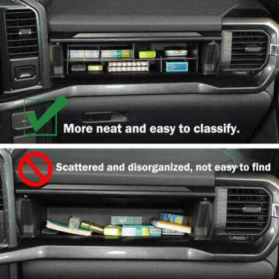 Passenger Co-Pilot Storage ert Divider Panel Trim For Ford F150 F-150 -23