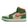 Air Jordan 1 High Zoom Comfort 2 Pine Green Женские кроссовки Muslin Black Orange-Blaze DV1305-308