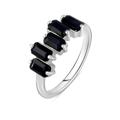 Серебряное кольцо с натуральным сапфиром 2.008ct (2112716)
