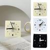 Minimalist Tabletop Clock Creative Pendant Impact-Resistant Easy To Use Battery Powered Bedside Table Clock