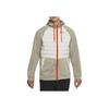 Warm Colorblock Sports Training Hooded Cotton Jacket Men Outerwear Mystic-Stone BV6299-342