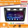 Автомобильный стерео радио мультимедиа 4G Wifi Android Carplay для Ford Fiesta Mk VI 5 Mk5 2002 - 2008 навигация GPS беспроводной авто