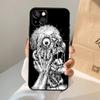 Готический Модный Чехол для Телефона с Черепом Для iPhone 17 Air 16 14 13 12 11 15 Pro Max 13 12 mini 15 16 Plus 16e Чехол Coque