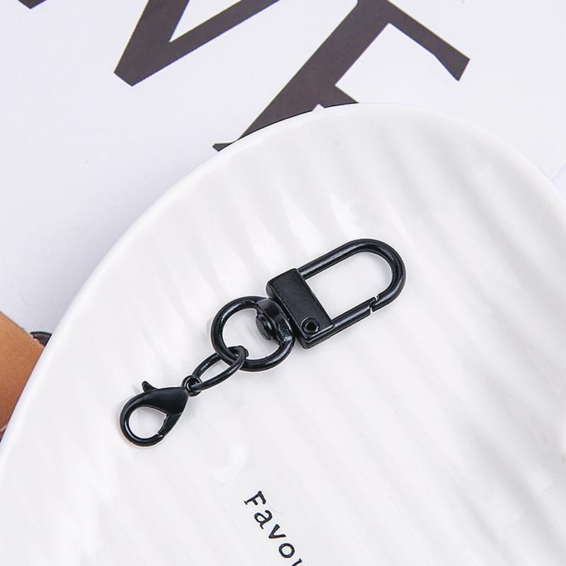 Colorful Lobster Clasp Hooks Keychain Candy Color Diy Keychain Connector Key Ring Jewelry Making Buckle Accessories Gifts