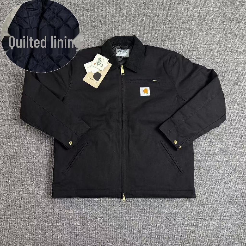 Detroit J01 Heavyweight Canvas Pure Cotton Retro Lapel Jacket