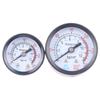 Iron Shell Bar Air Pressure Gauge Double Scale For Air Compressor 1/8, 1/4 Bsp