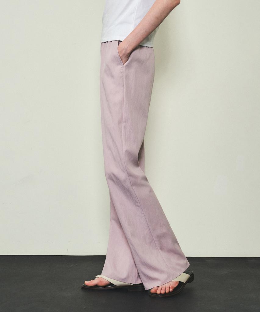 CITTA Summer Bootcut Pants_Ctb522 (Light Pink)