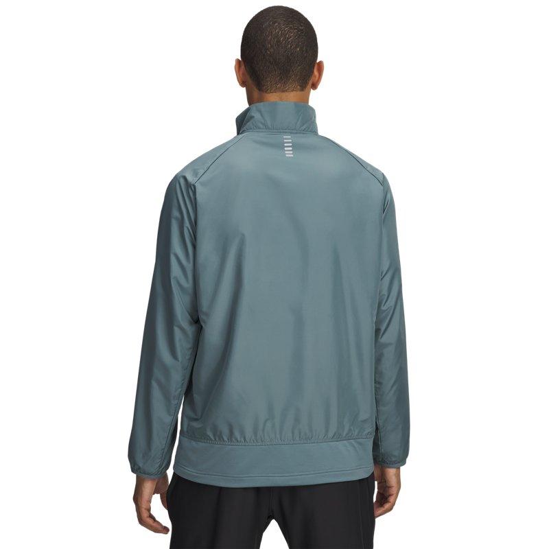 Under Armour Ua Launch Insulated Run Тканая Куртка для Бега на Открытом Воздухе Удобная Мужская Куртка 1380868-587