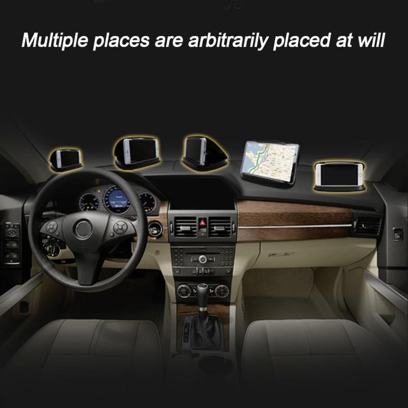 Универсальный держатель для телефона в автомобиль, крепление для AR-навигации с противоскользящей подушкой для приборной панели и солнцезащитного козырька