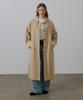 FRIVER07 Balmaccan Belted Long Trench Coat [Frsp05Ct01]_Beige