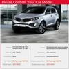 Хромированная крышка дверной ручки для KIA Sportage MK3 SL 2011 2012 2013 2014 2015, внешняя отделка, защелка, наклейки на крышку автомобиля, аксессуары, ABS