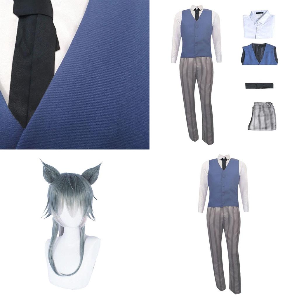 Дышащий высококачественный костюм для косплея Легоси из японского аниме Beastars