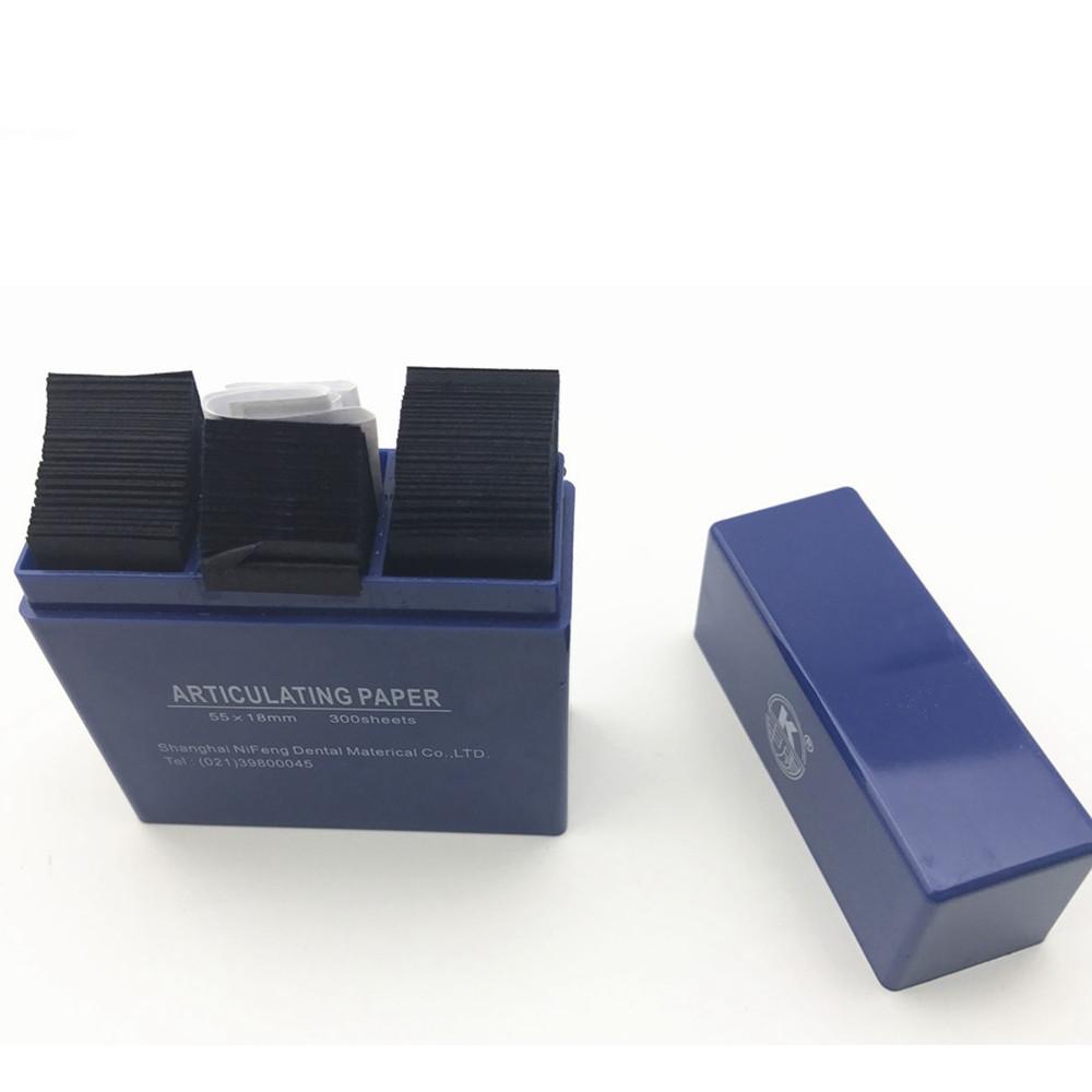 Стоматологическая артикуляционная бумага прямого типа синяя/красная/зубоврачебная окклюзионная пленка Стоматологическая артикуляционная бумага