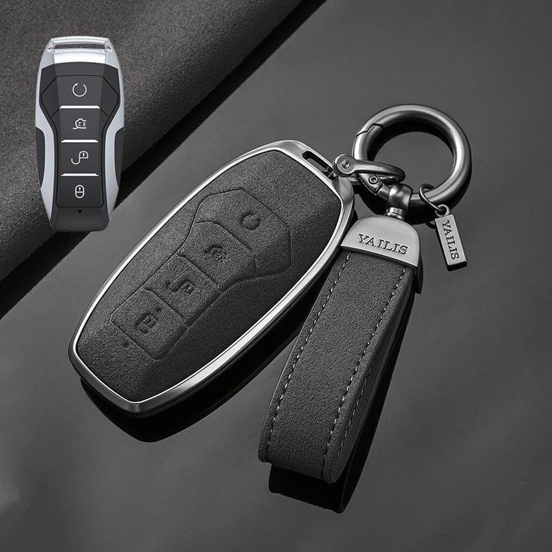 BYD Key Set Han Seagull Car Dolphin New Song Pro Tang Ev Qin Plus Yuan High-end Protective Shell Bag for Men and Women