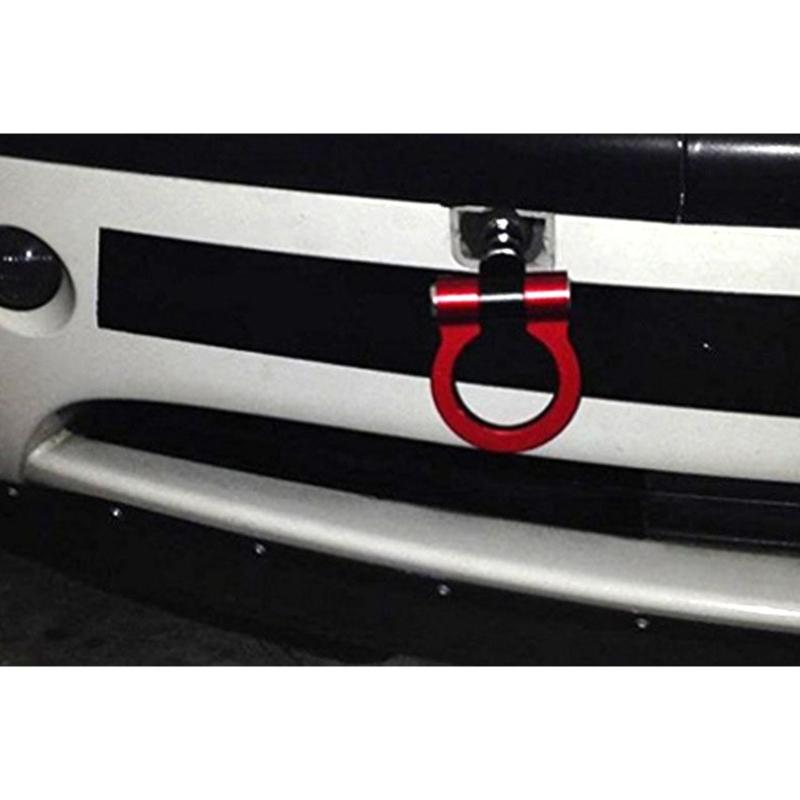 Heavy-Duty Racing Towing Car Tow Hook Front Bumper Trailer Ring Eye Towing Tow