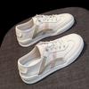 Кожаные маленькие белые туфли, женские туфли, летние тонкие дышащие повседневные туфли, новые легкие туфли Dexun Board Shoes с мягкой подошвой