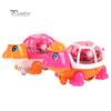 Creative LED Light Up Pull String Animal Tortoise Moving Interactive Kids Toy