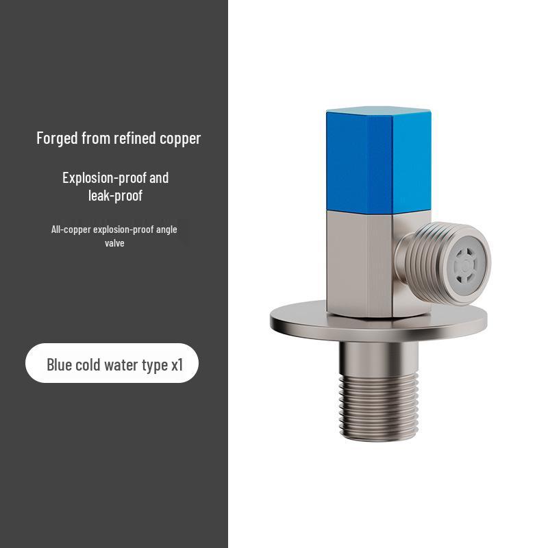 Высокопоточный погружной угловой шаровый кран из нержавеющей стали - Универсальный стоп-кран для горячей/холодной воды для лодок и домов