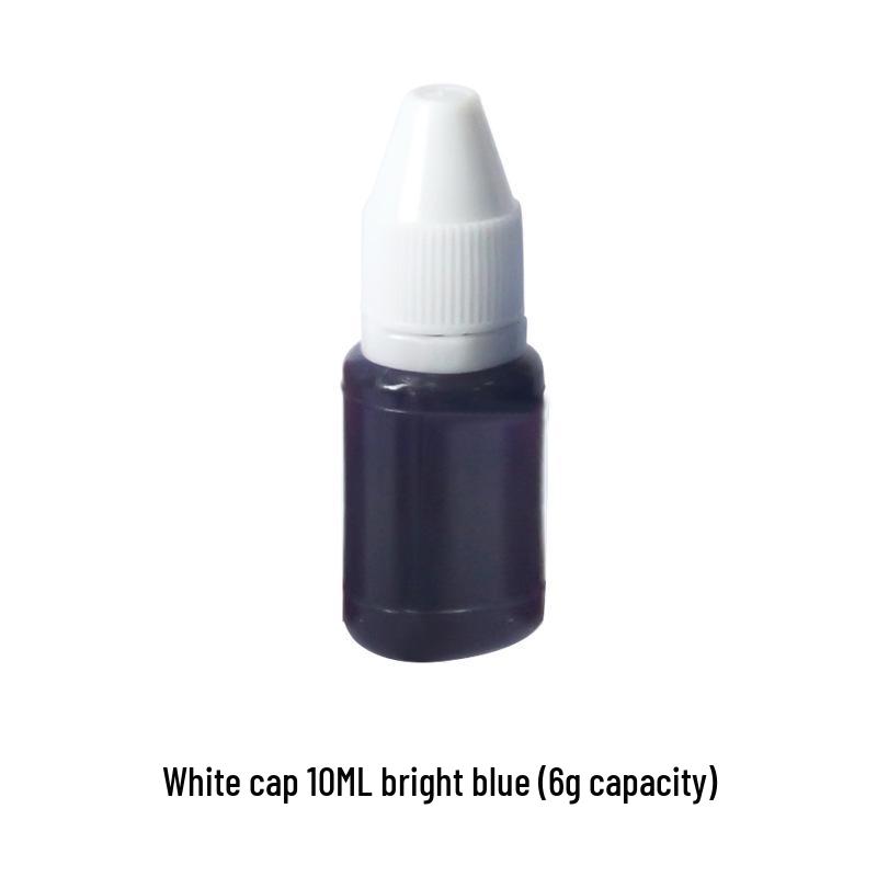 10ml Photo-Sensitive Ink Pad with Colored Cap for Stamps