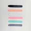10 Pcs Reusable TPR Cable Fastening Straps Adjustable Multicolor Cord Organizers for Home Office Travel Use