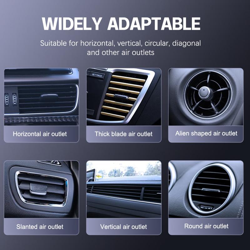 Автомобильный держатель для телефона из искусственной кожи, крепление, подвесной органайзер для хранения на воздуховоде, автомобильная сумка для телефона, органайзер для ключей, очков, мелочей, аксессуары для поддержки