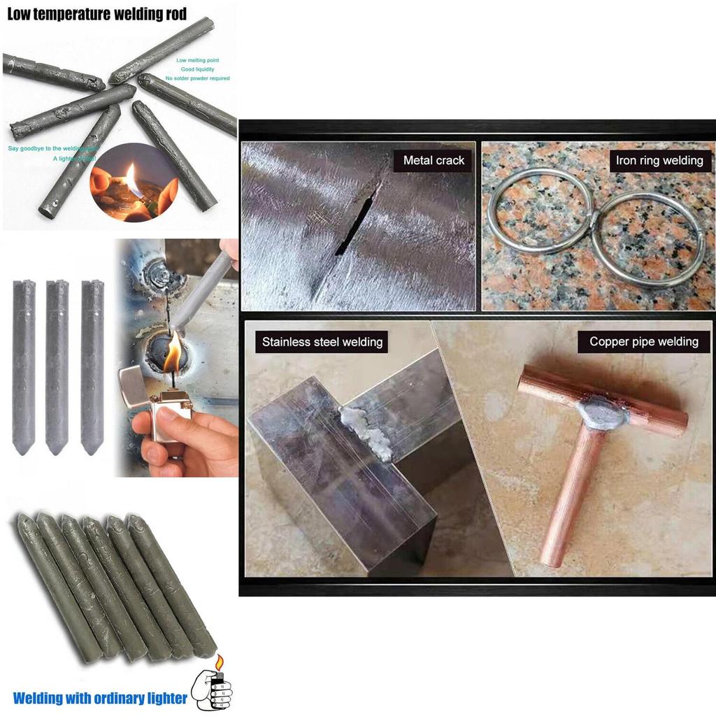 Низкотемпературный универсальный сварочный пруток для бытового использования, подходит для легкой меди, железа, алюминия, нержавеющей стали, пластиковой арматуры.