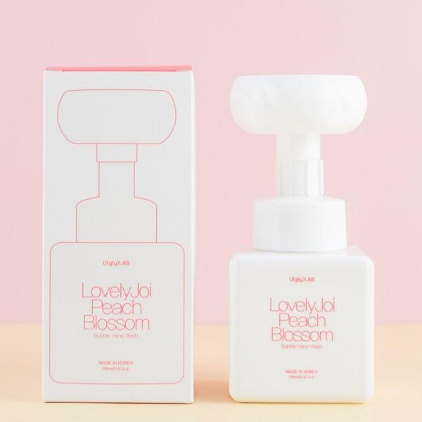 ИЛИ(глай)LAB Ugly Lab Lovely Joy Peach Blossom Bubble Ручная стирка Цветочный штамп «Сделай сам», 1 шт., 250 мл, ручная стирка + вкусный десерт