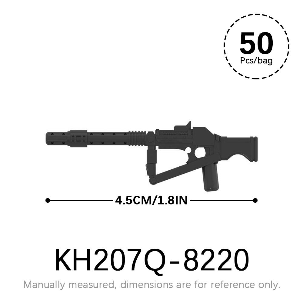 50 шт./лот Набор военного оружия SWAT WW2 Детали для фигурок MOC Кирпичики Звездные войны WW2 Корпус Оружейные аксессуары Строительные блоки Детские игрушки